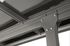 Toit terrasse en aluminium et en polycarbonate anthracite TT 3042 AL 12,83 m², Livraison à domicile incluse - HABRITA