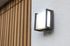 Applique extérieur LED Qubo gris IP54 800 lumens blanc chaud - COREP