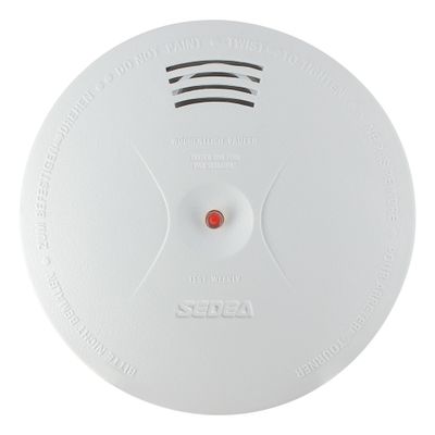 Détecteur de fumée NF autonomie 1 an par 2 SEDEA