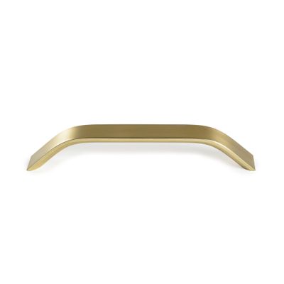 Poignée de meuble aluminium laiton entraxe 160 mm REI