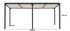 Pergola bioclimatique autoportante en aluminium XXL PER3660BIW gris 21,52 m², Livraison à domicile incluse - HABRITA