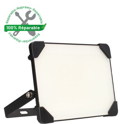 Projecteur extérieur LED Kreon R noir IP65 4100 lumens blanc neutre - ARLUX