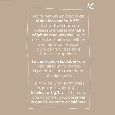 Peinture O'pur murs boiseries radiateurs Beige Bamana satin 0,5 L - RIPOLIN