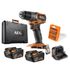 Perceuse à percussion sans fil 18 V BSB18SBL2-402C LK1 (Brushless, 2 batteries) - AEG