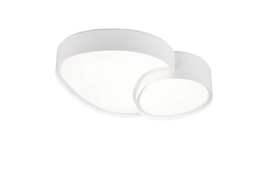 Plafonnier LED Rise blanc 2400 lumens blanc variable CCT - TRIO