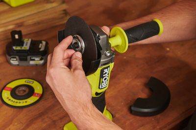 Meuleuse d'angle sans fil sans batterie Brushless 18 V 125 mm ONE + RAG18X125-0 - RYOBI