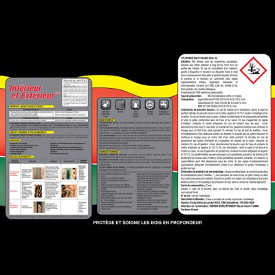 Traitement bois multi usages EVO+ 1 L - XYLOPHENE