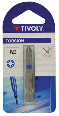 Embout de vissage PZ2 torsion L50mm TIVOLY