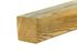 Poteau carré pin bords arrondis traité classe 4 vert - 70 x 70 x 2400 mm - HENRY TIMBER