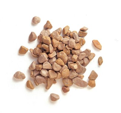 Gravillon décoratif roulé de marbre 7 / 15 mm jaune des maures 25 kg GRANULATI