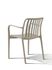 Fauteuil de jardin BARI polypropylène taupe - BOCARNEA