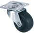 Roulette pivotante à platine diamètre 40 mm