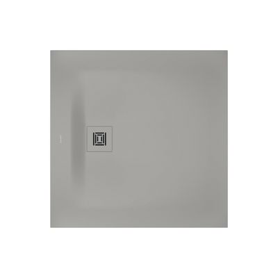 Receveur de douche 90x90 cm résine gris mat Econova - DURAVIT