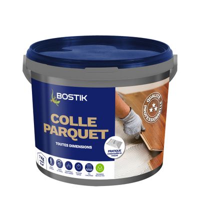 Colle de fixation parquet seau 7 kg - BOSTIK