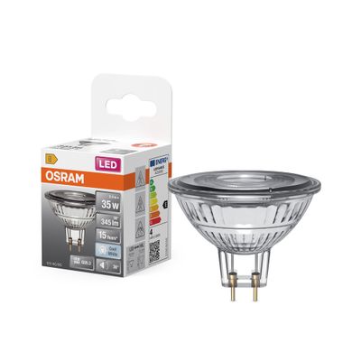 Ampoule LED Spot GU5.3 3,8W=345 lumens blanc neutre OSRAM