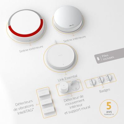 Alarme connectée Home Alarm Essential Plus - SOMFY