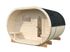 Sauna extérieur rond en bois Palmako Anette 6 places avec poêle - 12,1m² - PALMAKO