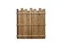 Panneau bois occultant en pin traité autoclave Evolu H 21 Vertica Klassic - 32 x 1760 x 1800 mm - DEBARGE