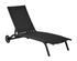 Bain de soleil aluminium grey/noir CELIO - PROLOISIRS