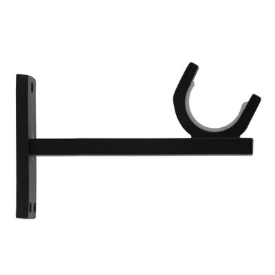 Support ouvert en métal diam 28mm Finition Noir mat - MOBOIS