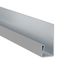 Profil de terminaison alu bardage Hardie Plank VL gris ardoise - longueur 3000 mm - JAMES HARDIE