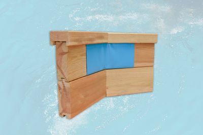 Piscine hors sol ronde bois massif Ø 325 cm  104 x 157 cm hauteur 116 cm, Livraison à domicile incluse - WEKA