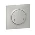 Double interrupteur connecté avec neutre + plaque Aluminium - Dooxie with Netatmo