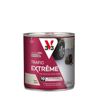 Peinture pour sol trafic extrême pierre 0,5 L - V33