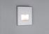 Spot LED encastrable mural carré chrome mat - PAULMANN