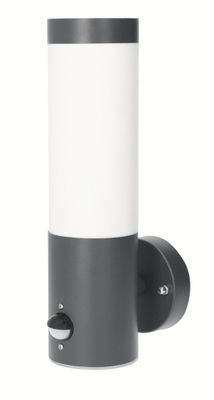 Applique extérieur E27 détecteur de mouvements Arles 2 anthracite IP44 40W - ARLUX
