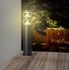 Borne extérieur LED 40cm Castellane noir IP44 1000 lumens blanc chaud - ARLUX
