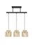 Suspension Cancun corde 3 x E27 - COREP