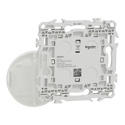 Interrupteur centralisé sans fils connecté 2 ou 4 boutons Wiser Odace 2025 blanc - SCHNEIDER ELECTRIC