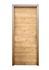 Bloc-porte fin de chantier H.204 X l.73 cm décor plaqué chêne ALTAÏ âme pleine poussant gauche - SMIS