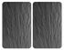 Couvre-plaques ardoise x2 WENKO