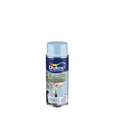 Peinture Ecran+ Multi-supports Satin Bleu Horizon 400 ml DULUX VALENTINE