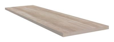 Carrelage de sol extérieur rectifié BOSCO tortora ép 20 mm 30 x 120.8 cm paquet 0.73 m²