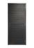 Bloc-porte fin de chantier postformé H.204 x l.73 cm décor mélanimé EBENE poussant gauche - SMIS