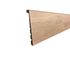 Surplinthe de rénovation bois MDF revêtue chêne - Ép.16 x l.130 mm - L.2.40 m - AJ TIMBER