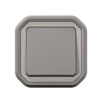 Interrupteur ou va et vient encastrable Plexo gris IP55 - LEGRAND