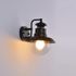 Applique extérieur E27 Almeria noir IP44 60W - COREP