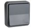 Interrupteur va-et-vient étanche IP55 encastré anthracite - Mureva Styl SCHNEIDER ELECTRIC