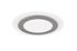 Plafonnier LED rond Morgan nickel 5600 lumens blanc variable CCT - TRIO