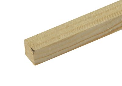 Tasseau en sapin du nord raboté non traité - Ép.27 x l.44 mm - L.2.40 m - AJ TIMBER