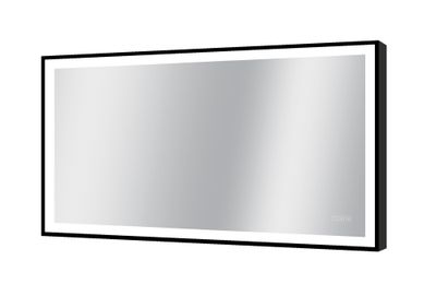 Miroir LED rectangulaire 75 X 120 cm Swann Black 2 MP GLASS