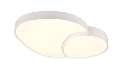 Plafonnier LED Rise blanc 5300 lumens blanc variable CCT - TRIO