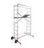 Echafaudage roulant HobbyStep H4 Jardin 1,70 /  3,70 m aluminium - HAILO