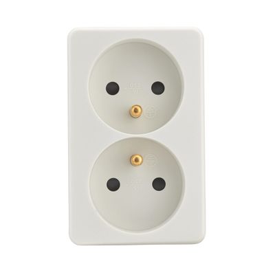 Adaptateur prise de force  20A 2 pôles + terre vers 2 x 16A 2 pôles + terre - DEBFLEX