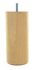 Pied de lit rond bois hêtre brut diamètre 68 x 150 mm CIME
