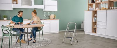 Marchepied aluminium K30 2 marches HAILO